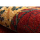 Wool carpet OMEGA LUMENA ethnic, ruby
