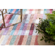 ANDRE 2295 washing carpet Stripes anti-slip pink / blue - SECOND-RATE PRODUCT