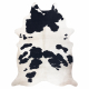 Carpet Artificial Cowhide, Cow G5069-1 white black Leather - SECOND-RATE PRODUCT