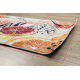 ANDRE 1270 washing carpet Oranges, kitchen, anti-slip pink - SECOND-RATE PRODUCT