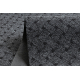 Ruitenwisser anti slip per strekkende meter VECTRA 900 extern, intern, op een rubber - antraciet 200 cm