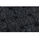 Ruitenwisser anti slip per strekkende meter VECTRA 900 extern, intern, op een rubber - antraciet 200 cm
