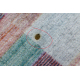 ANDRE 2295 washing carpet Stripes anti-slip pink / blue - SECOND-RATE PRODUCT