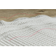 Alfombra MIMO 5979 circulo sisal exterior marco color blanco - PRODUCTO DE SEGUNDA CLASE