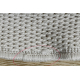 Alfombra MIMO 5979 circulo sisal exterior marco color blanco - PRODUCTO DE SEGUNDA CLASE