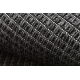 Okrúhly koberec TIMO 5979 SISAL vonkajšie rám čierna - DRUHÝ VÝROBOK 