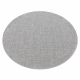 Tapis TIMO 5979 cercle SIZAL extérieur cadre gris clair - PRODUIT DE DEUXIÈME QUALITÉ