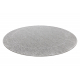 Tapis TIMO 5979 cercle SIZAL extérieur cadre gris clair - PRODUIT DE DEUXIÈME QUALITÉ
