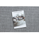 Teppich TIMO 5979 Kreis SISAL draussen Rahmen hellgrau - ZWEITKLASSIGES PRODUKT