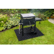 Tapis de protection pour barbecue VECTRA 900 pour terrasse, extérieur - anthracite