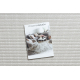 Carpet TIMO 5979 circle SISAL outdoor frame white - SECOND-RATE PRODUCT