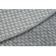 Tapis TIMO 6272 cercle SIZAL extérieur gris clair - PRODUIT DE DEUXIÈME QUALITÉ