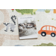 BAMBINO 1165 tapijt wasbaar Dierentuin voor kinderen antislip beige - TWEEDE-KLASSE PRODUCT