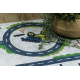 Tapis lavable BAMBINO 2223 Ruelles, voitures pour les enfants antidérapant crème - PRODUIT DE DEUXIÈME QUALITÉ