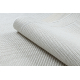 Alfombra MIMO 5979 sisal exterior marco color blanco - PRODUCTO DE SEGUNDA CLASE