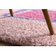 SHAGGY carpet 009 g Geometric pink