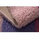 SHAGGY Teppich 009 g Geometrisch rosa