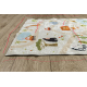 BAMBINO 1165 tapijt wasbaar Dierentuin voor kinderen antislip beige - TWEEDE-KLASSE PRODUCT