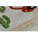 BAMBINO 1165 tapijt wasbaar Dierentuin voor kinderen antislip beige - TWEEDE-KLASSE PRODUCT