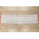 Carpet TIMO 5979 SISAL outdoor frame white - SECOND-RATE PRODUCT