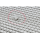 Tapis TIMO 5979 SIZAL extérieur cadre blanc - PRODUIT DE DEUXIÈME QUALITÉ