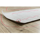 Tapis TIMO 5979 SIZAL extérieur cadre blanc - PRODUIT DE DEUXIÈME QUALITÉ