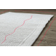 Tapis TIMO 5979 SIZAL extérieur cadre blanc - PRODUIT DE DEUXIÈME QUALITÉ