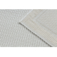 Tapis TIMO 5979 SIZAL extérieur cadre blanc - PRODUIT DE DEUXIÈME QUALITÉ