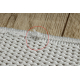 Alfombra MIMO 5979 sisal exterior marco color blanco - PRODUCTO DE SEGUNDA CLASE