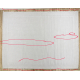 Tapis TIMO 5979 SIZAL extérieur cadre blanc - PRODUIT DE DEUXIÈME QUALITÉ