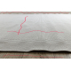 Tapis TIMO 5979 SIZAL extérieur cadre blanc - PRODUIT DE DEUXIÈME QUALITÉ
