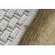 Carpet TIMO 6272 circle SISAL outdoor white - SECOND-RATE PRODUCT