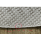 Carpet TIMO 6272 circle SISAL outdoor white - SECOND-RATE PRODUCT