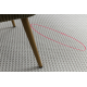 Carpet TIMO 6272 circle SISAL outdoor white - SECOND-RATE PRODUCT