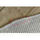 Carpet TIMO 5979 circle SISAL outdoor frame white - SECOND-RATE PRODUCT