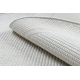 Carpet TIMO 5979 circle SISAL outdoor frame white - SECOND-RATE PRODUCT