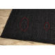 Tapis TIMO 6272 SIZAL extérieur noir - PRODUIT DE DEUXIÈME QUALITÉ