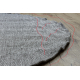Tapis TIMO 5979 cercle SIZAL extérieur cadre gris clair - PRODUIT DE DEUXIÈME QUALITÉ