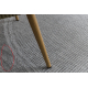 Teppich TIMO 5979 Kreis SISAL draussen Rahmen hellgrau - ZWEITKLASSIGES PRODUKT