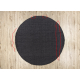 Alfombra MIMO 0000 circulo sisal exterior negro - PRODUCTO DE SEGUNDA CLASE