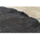 Alfombra MIMO 0000 circulo sisal exterior negro - PRODUCTO DE SEGUNDA CLASE