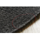 Alfombra MIMO 0000 circulo sisal exterior negro - PRODUCTO DE SEGUNDA CLASE