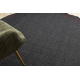 Alfombra MIMO 0000 circulo sisal exterior negro - PRODUCTO DE SEGUNDA CLASE