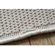 Teppich TIMO 5979 SISAL draussen Rahmen weiß - ZWEITKLASSIGES PRODUKT