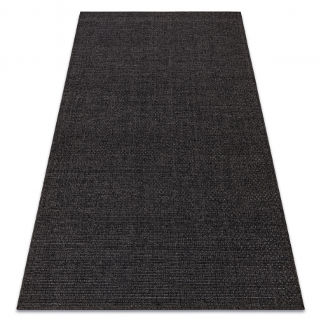 Tapis TIMO 0000 SIZAL extérieur noir - PRODUIT DE DEUXIÈME QUALITÉ