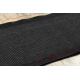 Tapis, tapis de couloir TIMO 5979 SIZAL extérieur cadre noir - PRODUIT DE DEUXIÈME QUALITÉ