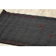 Tapis, tapis de couloir TIMO 5979 SIZAL extérieur cadre noir - PRODUIT DE DEUXIÈME QUALITÉ