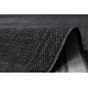 Teppich, Läufer TIMO 5979 SISAL draussen Rahmen schwarz - ZWEITKLASSIGES PRODUKT