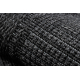 Teppich, Läufer TIMO 5979 SISAL draussen Rahmen schwarz - ZWEITKLASSIGES PRODUKT