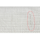 Carpet TIMO 5979 SISAL outdoor frame white - SECOND-RATE PRODUCT